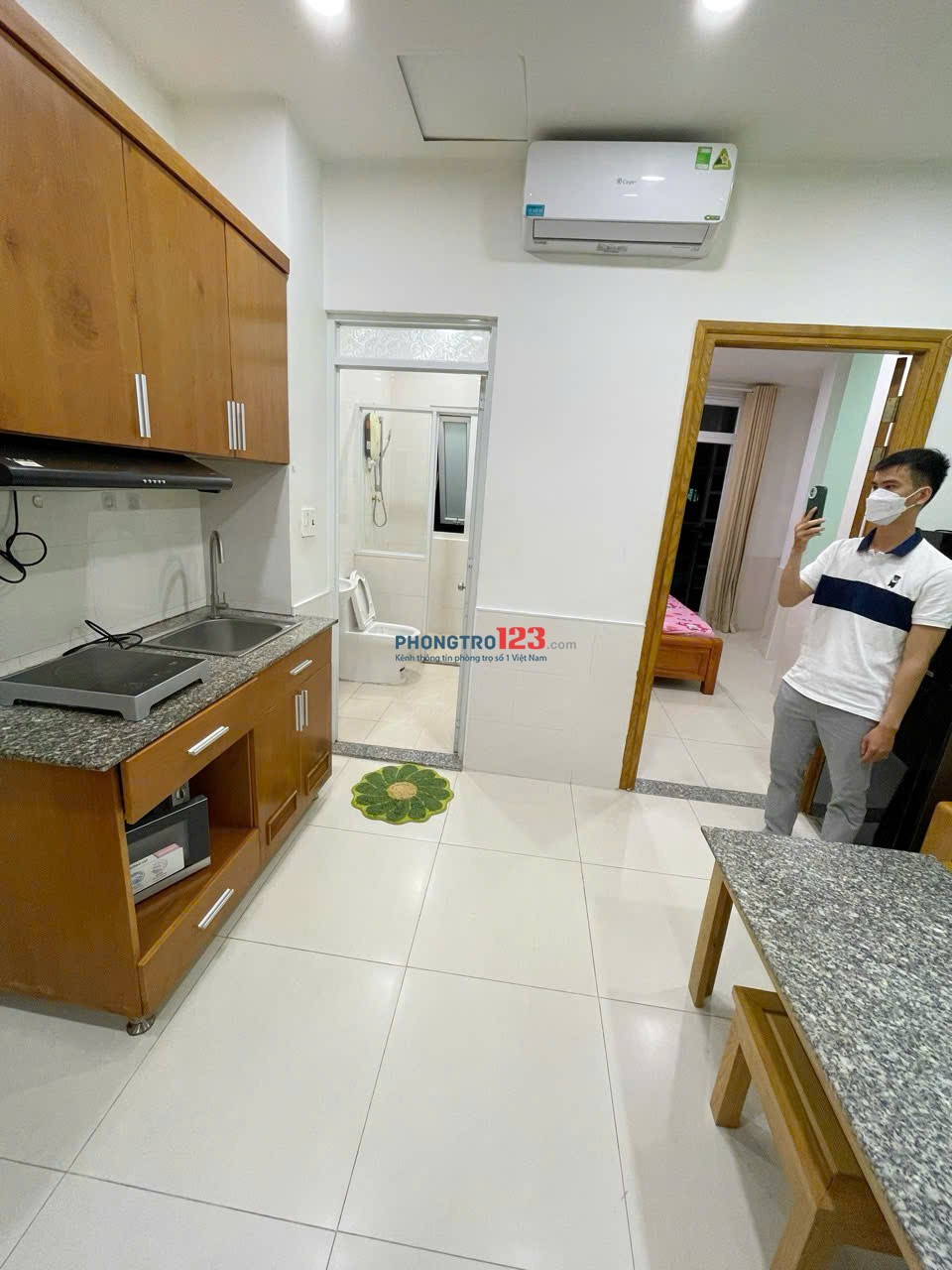 PHÒNG TÁCH BẾP TÔN THẤT THUYẾT QUẬN 4 - NHÀ TRỐNG VÀO Ở NGAY