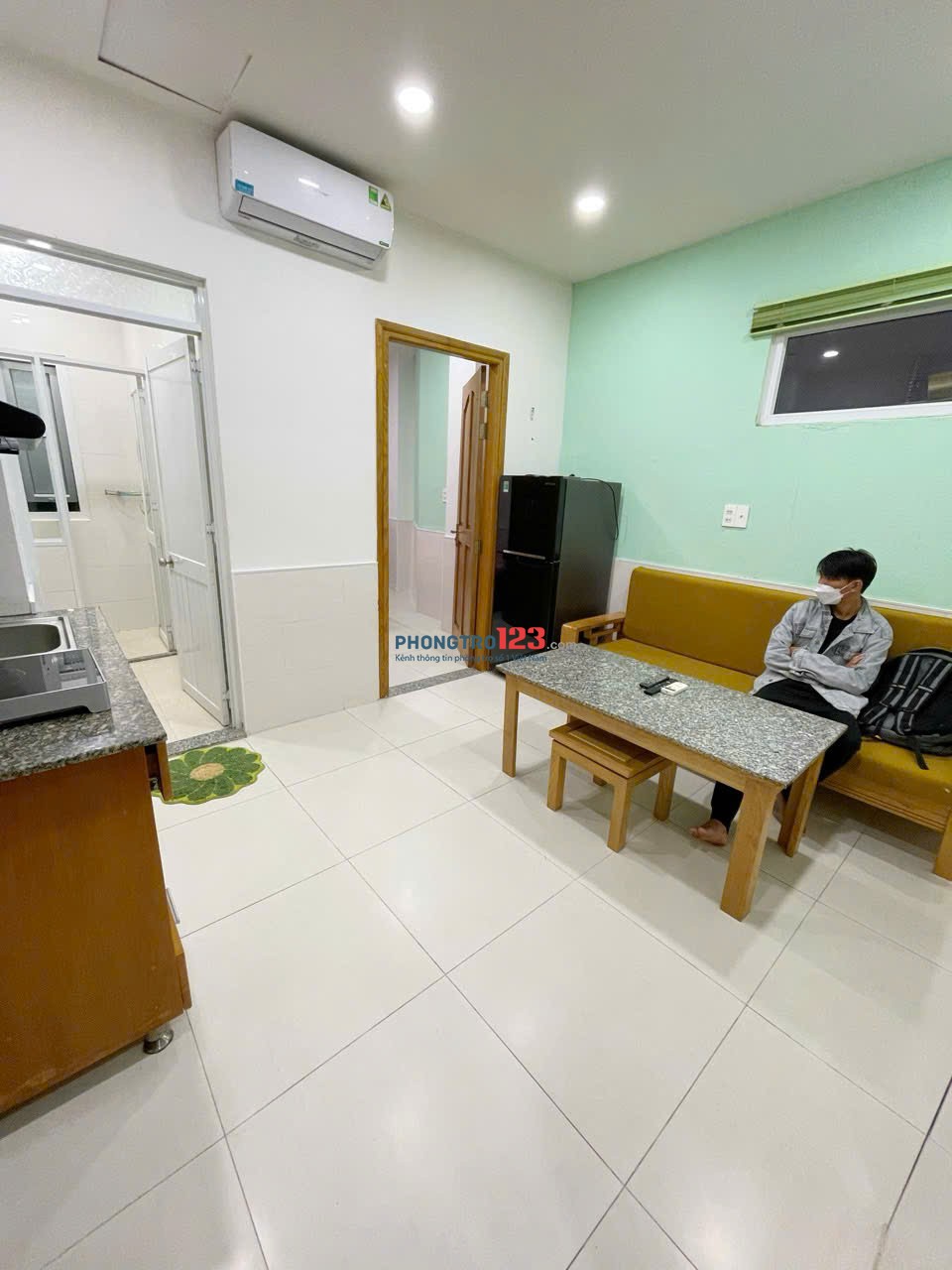 PHÒNG TÁCH BẾP TÔN THẤT THUYẾT QUẬN 4 - NHÀ TRỐNG VÀO Ở NGAY