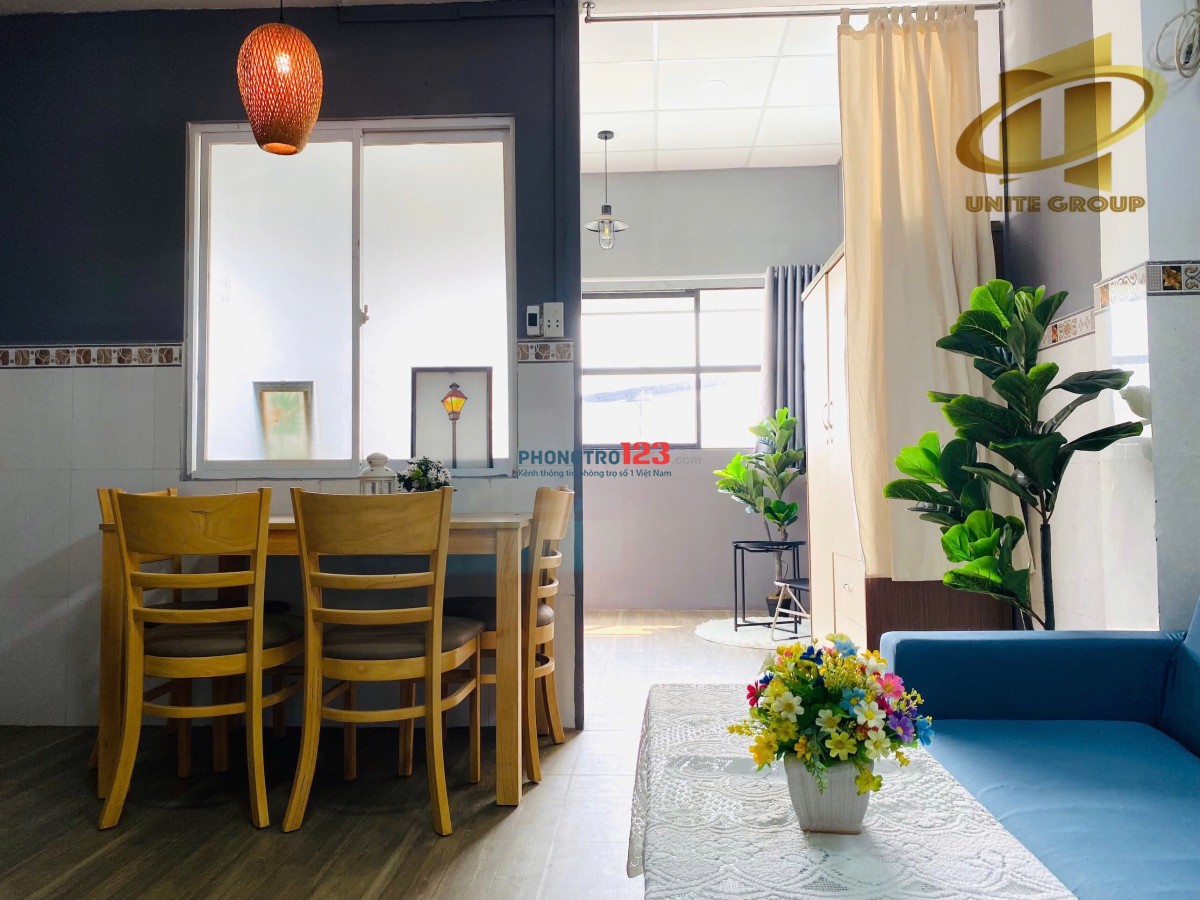 CHO THUÊ PHÒNG TRỌ PHÚ NHUẬN FULL NỘI THẤT- 1PN, CỬA SỔ TRỜI