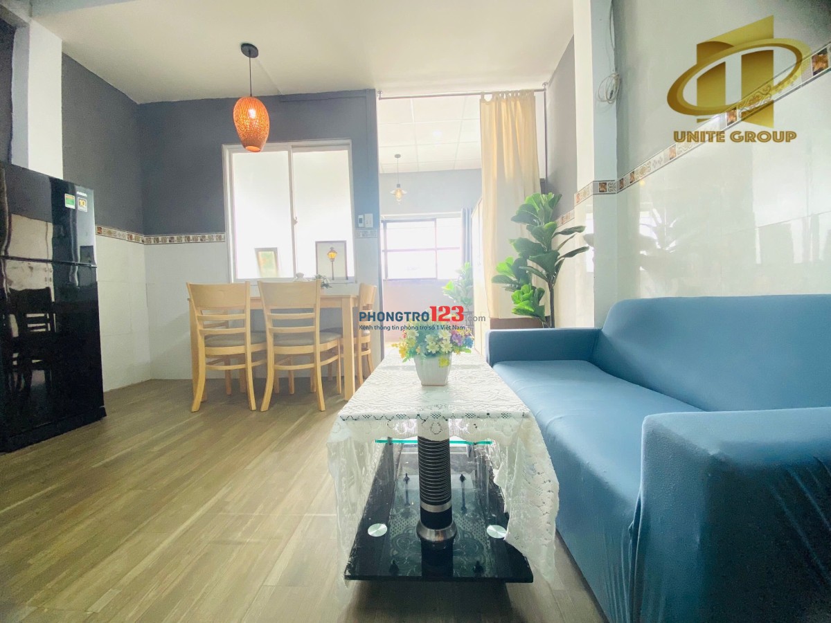 CHO THUÊ PHÒNG TRỌ PHÚ NHUẬN FULL NỘI THẤT- 1PN, CỬA SỔ TRỜI