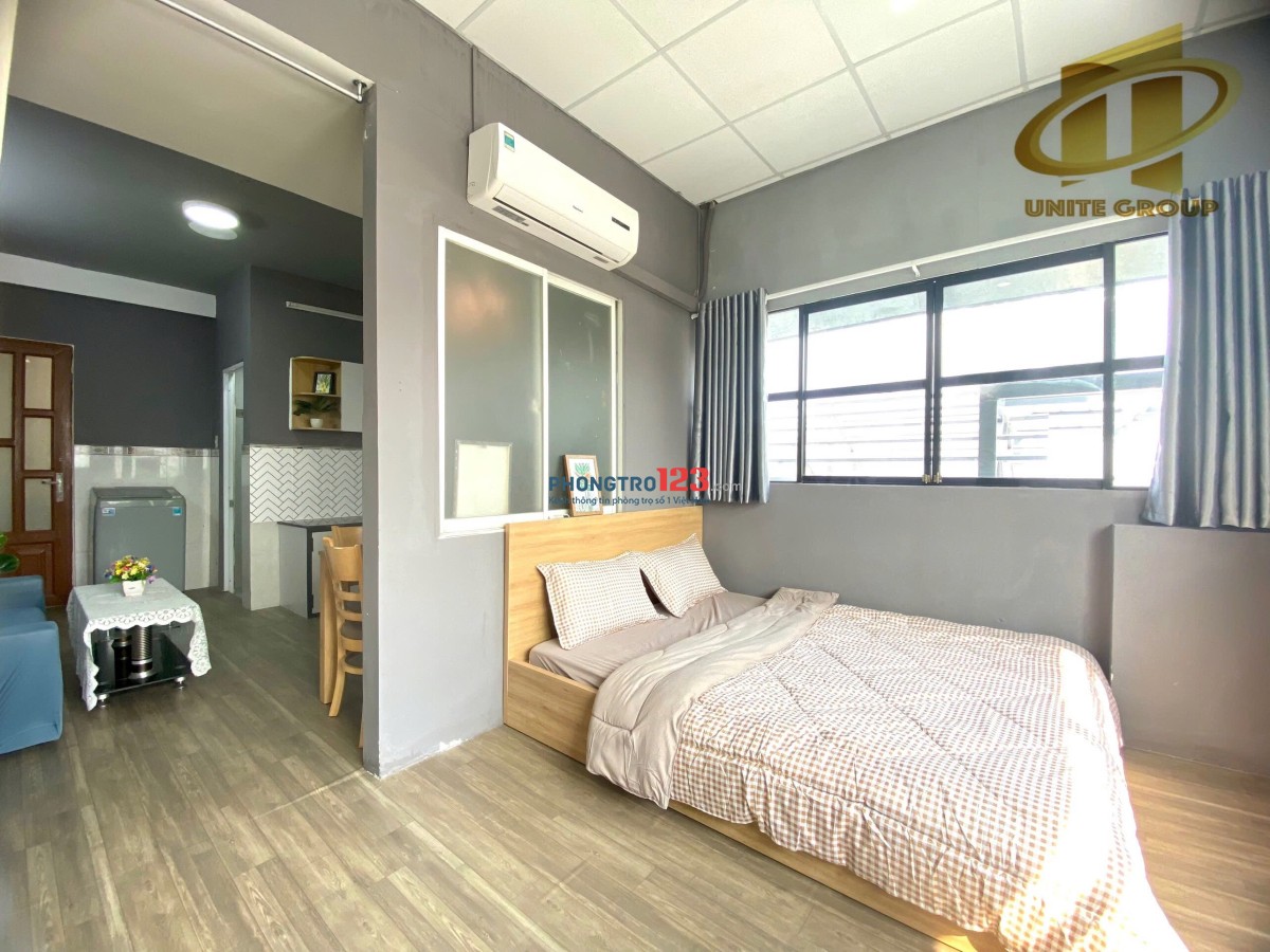 CHO THUÊ PHÒNG TRỌ PHÚ NHUẬN FULL NỘI THẤT- 1PN, CỬA SỔ TRỜI