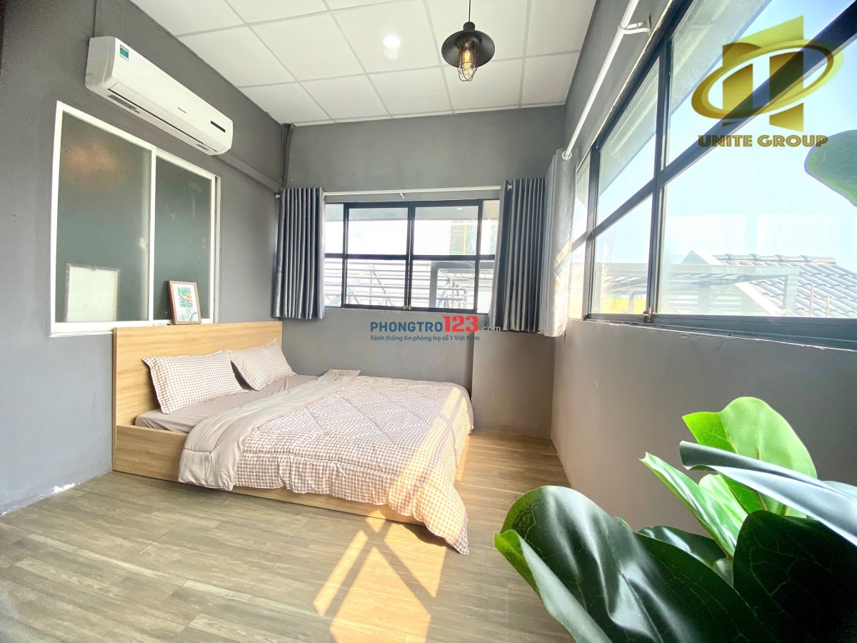 CHO THUÊ PHÒNG TRỌ PHÚ NHUẬN FULL NỘI THẤT- 1PN, CỬA SỔ TRỜI