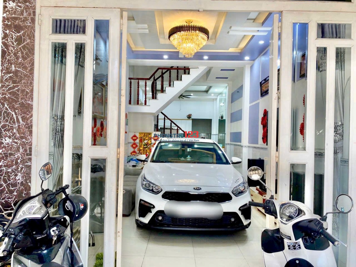 CHO THUÊ NHÀ NGUYÊN CĂN FULL NỘI THẤT. HẺM MÃ LÒ, Q.BÌNH TÂN. 4x16m. 3 LẦU 5PN 5WC + SÂN THƯỢNG