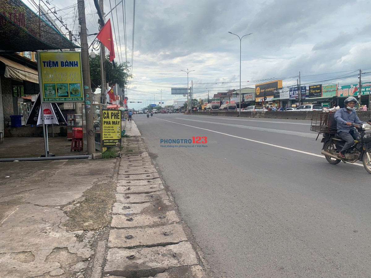 Cho thuê mặt bằng ngay mặt tiền quốc lộ 51 xã long phước, tỉnh Đồng Nai