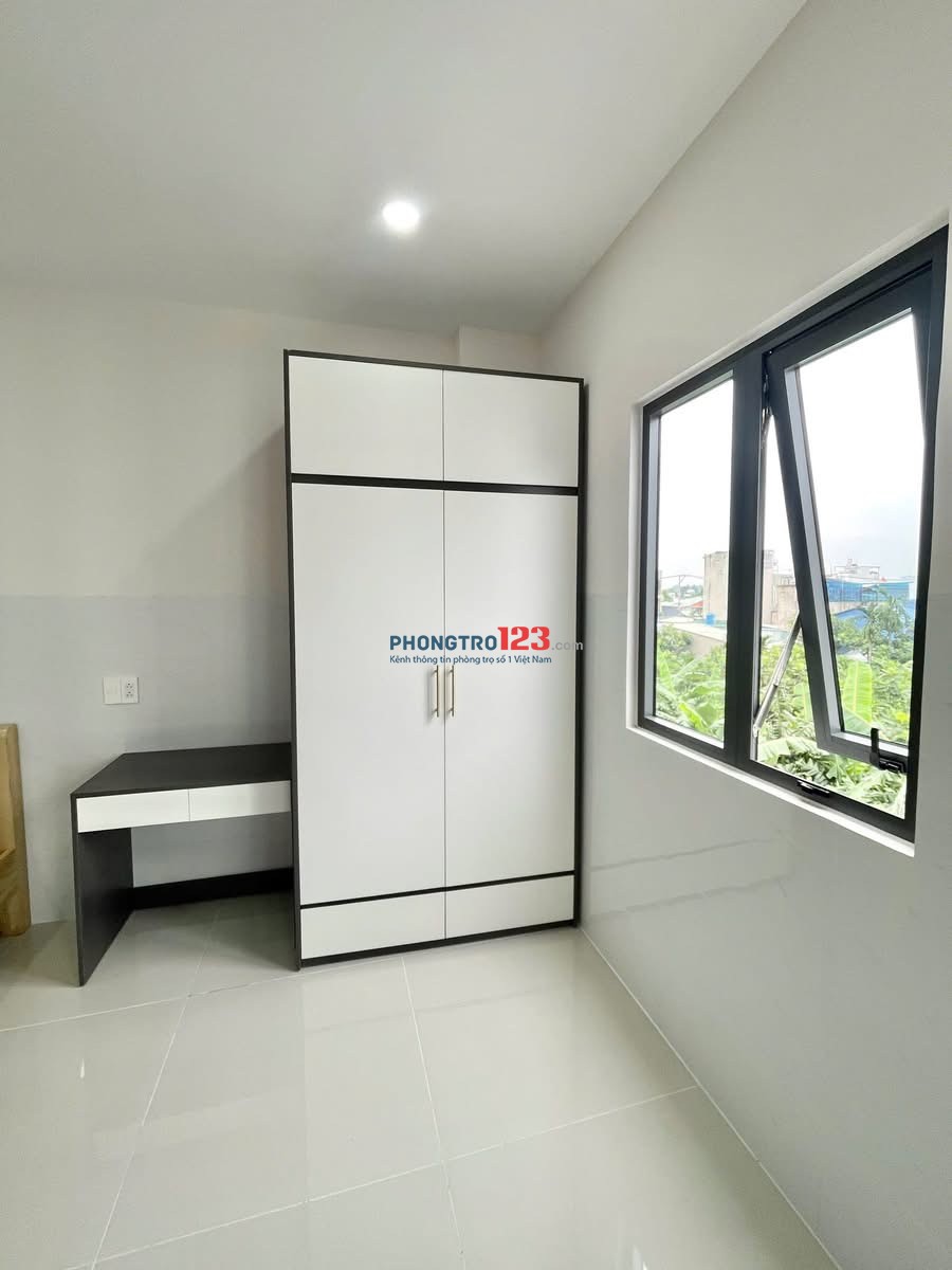  PHÒNG TRỌ CAO CẤP – FULL NỘI THẤT – 349 TÔ NGỌC VÂN, Q12 Trang bị sẵn: giường, tủ đồ, bàn học m