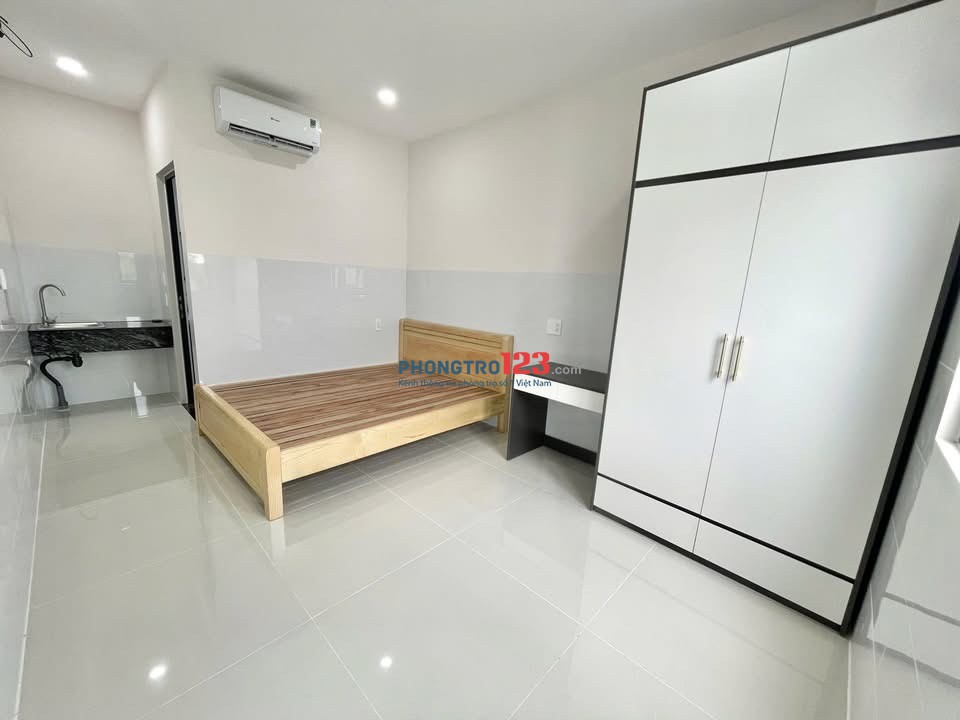  PHÒNG TRỌ CAO CẤP – FULL NỘI THẤT – 349 TÔ NGỌC VÂN, Q12 Trang bị sẵn: giường, tủ đồ, bàn học m