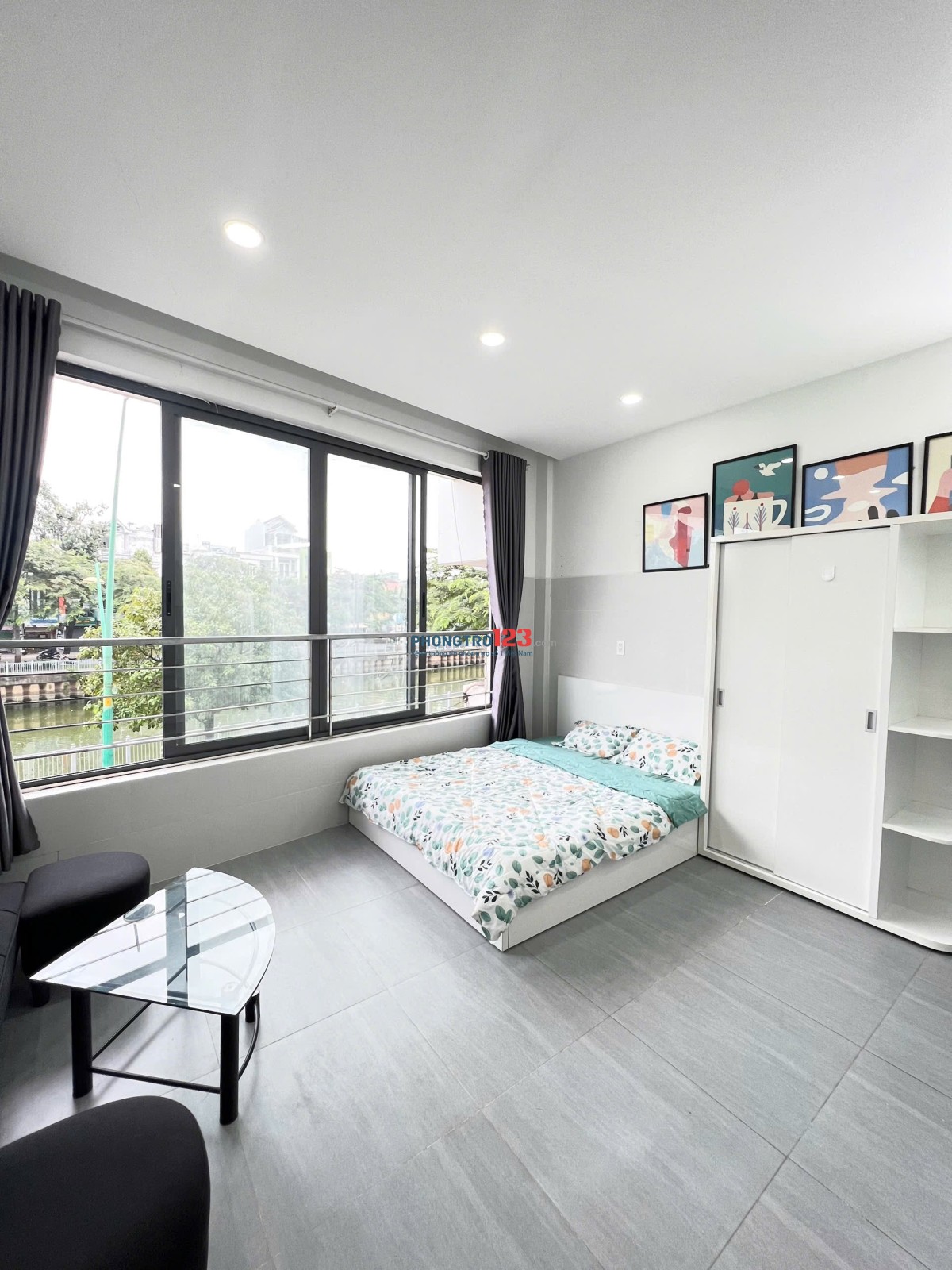 STUDIO CỬA SỔ LỚN VIEW TRIỆU ĐÔ BỜ KÈ HOÀNG SA QUẬN 3