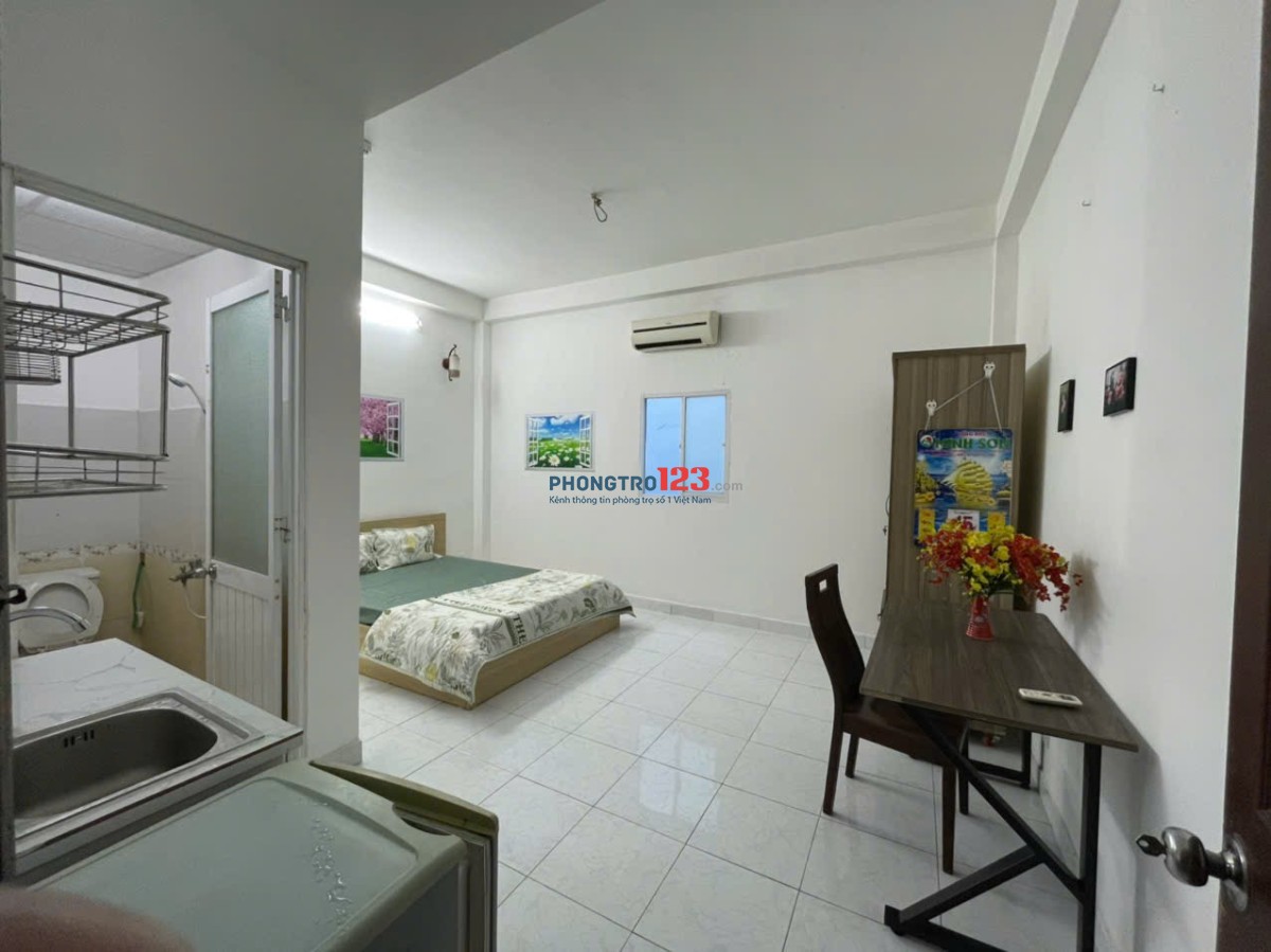 Cho Thuê Phòng Trọ Full Nội Thất Có Cửa Sổ Nguyễn Văn Đậu Quận Bình Thạnh