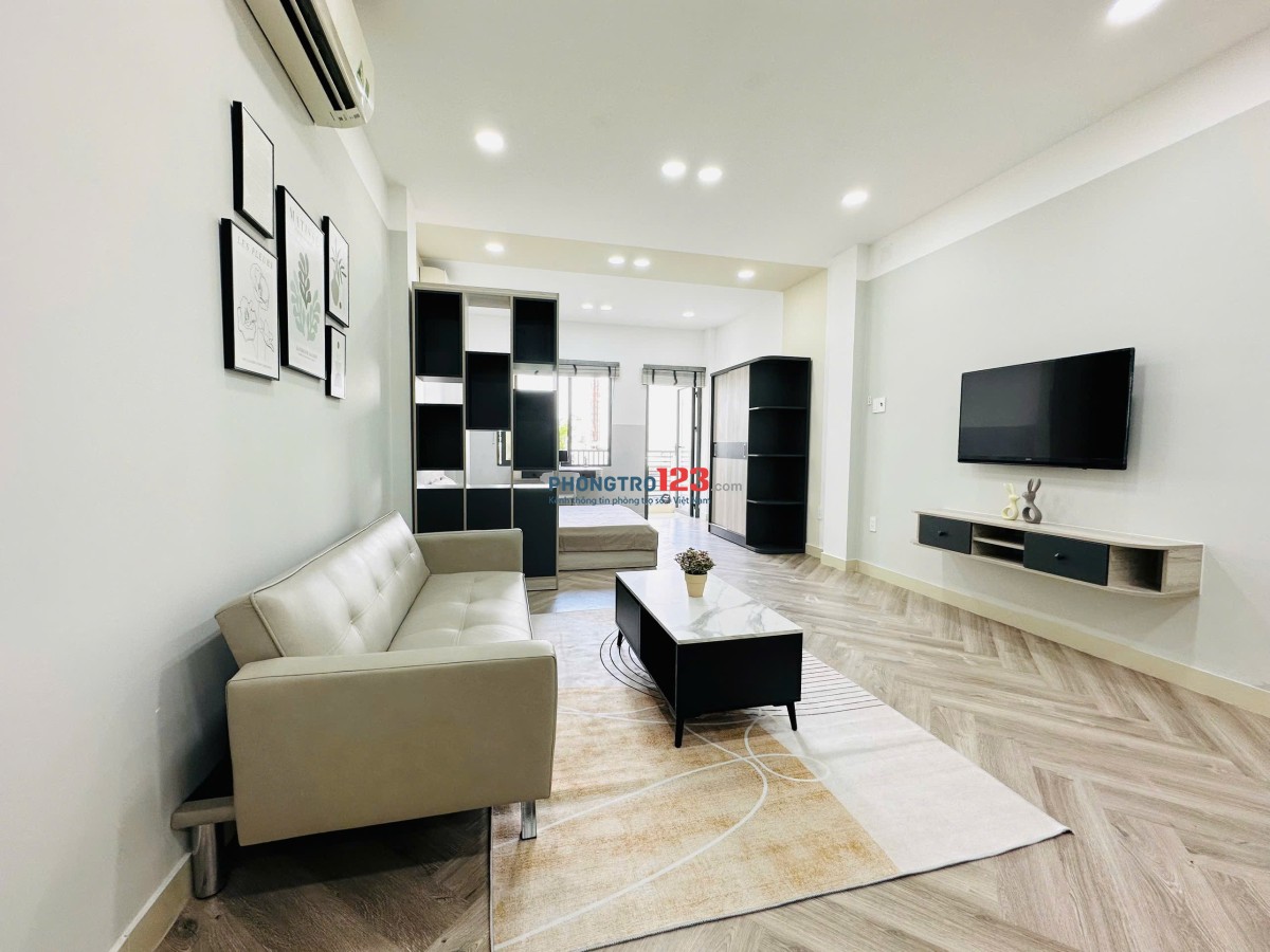 CHO THUÊ PHÒNG STUDIO BAN CÔNG 45m2 - TRƯỜNG CHINH TÂN BÌNH - ĐẦY ĐỦ TIỆN NGHI - TRỐNG SẴN