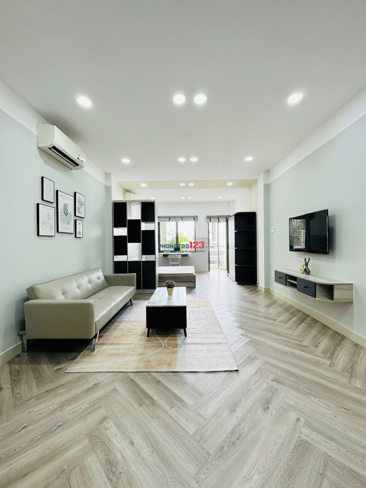 CHO THUÊ PHÒNG STUDIO BAN CÔNG 45m2 - TRƯỜNG CHINH TÂN BÌNH - ĐẦY ĐỦ TIỆN NGHI - TRỐNG SẴN