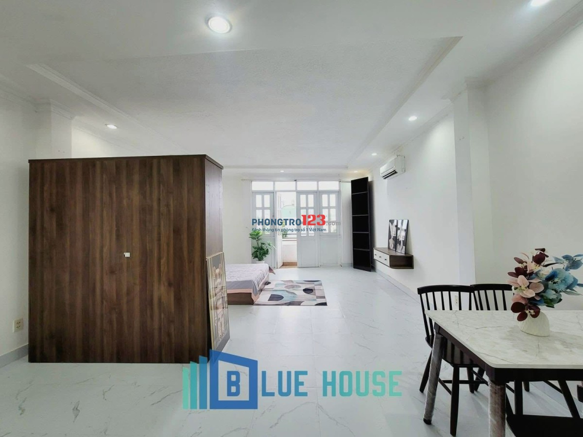 CHO THUÊ PHÒNG STUDIO BAN CÔNG 45m2 - TRƯỜNG CHINH TÂN BÌNH - ĐẦY ĐỦ TIỆN NGHI - TRỐNG SẴN