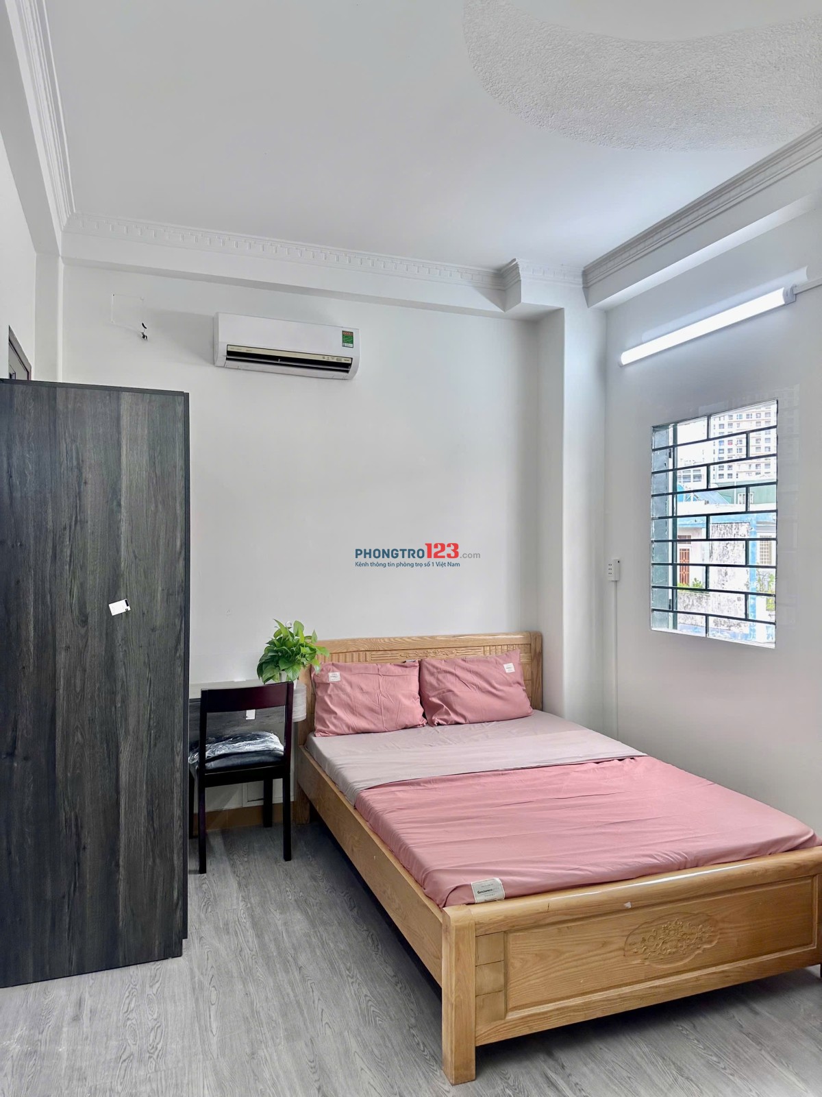 Cho thuê phòng mới Trần Quang Diệu quận 3 giao Trường Sa, gần Co.opmart Nhiêu Lộc, ĐH Sư Phạm