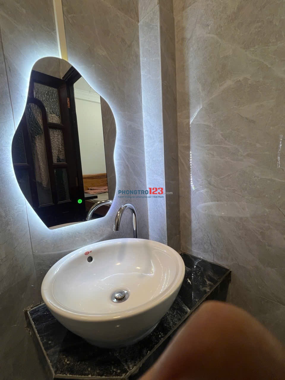 Cho thuê phòng mới Trần Quang Diệu quận 3 giao Trường Sa, gần Co.opmart Nhiêu Lộc, ĐH Sư Phạm