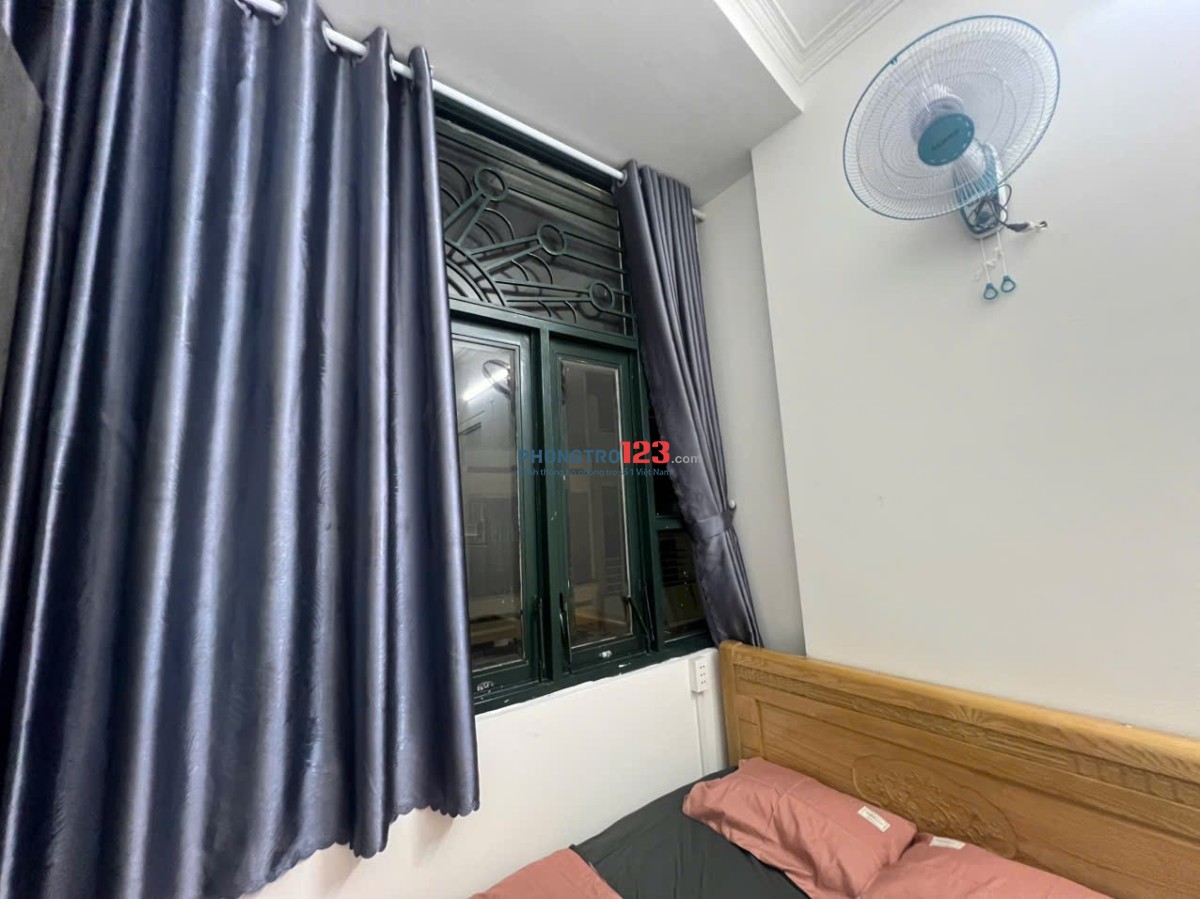 Cho thuê phòng mới Trần Quang Diệu quận 3 giao Trường Sa, gần Co.opmart Nhiêu Lộc, ĐH Sư Phạm