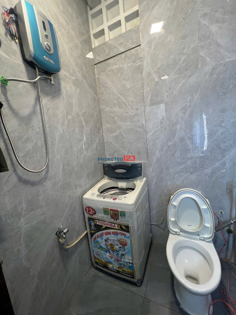 Cho thuê phòng mới Trần Quang Diệu quận 3 giao Trường Sa, gần Co.opmart Nhiêu Lộc, ĐH Sư Phạm