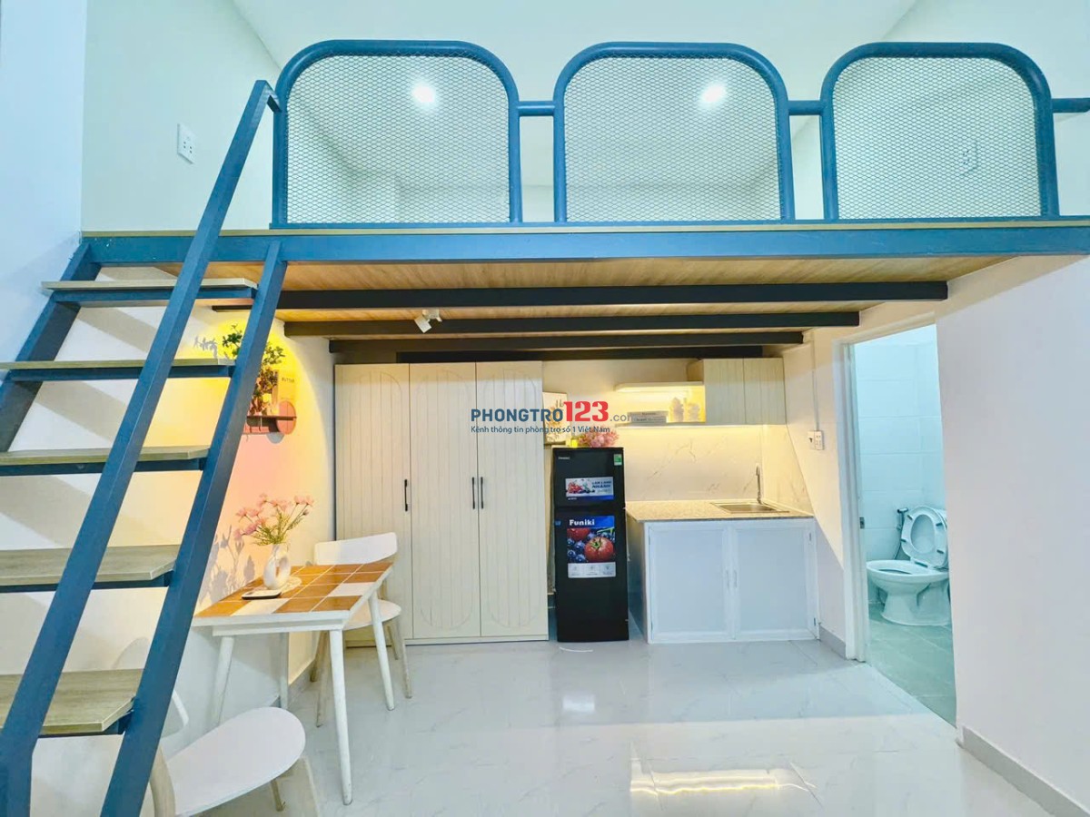 Phòng trọ có gác giá rẻ Bàu Bàng P13 Tân Bình