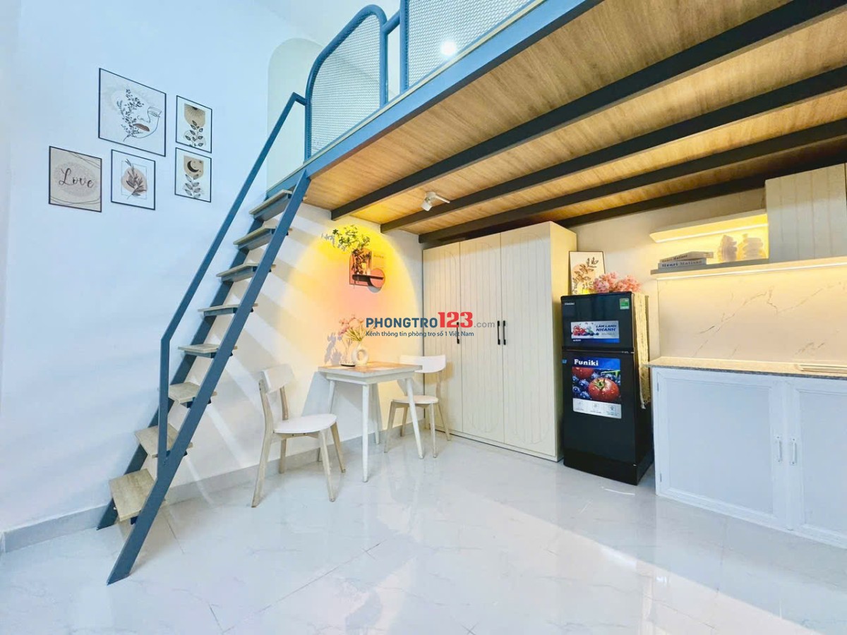 Phòng trọ có gác giá rẻ Bàu Bàng P13 Tân Bình