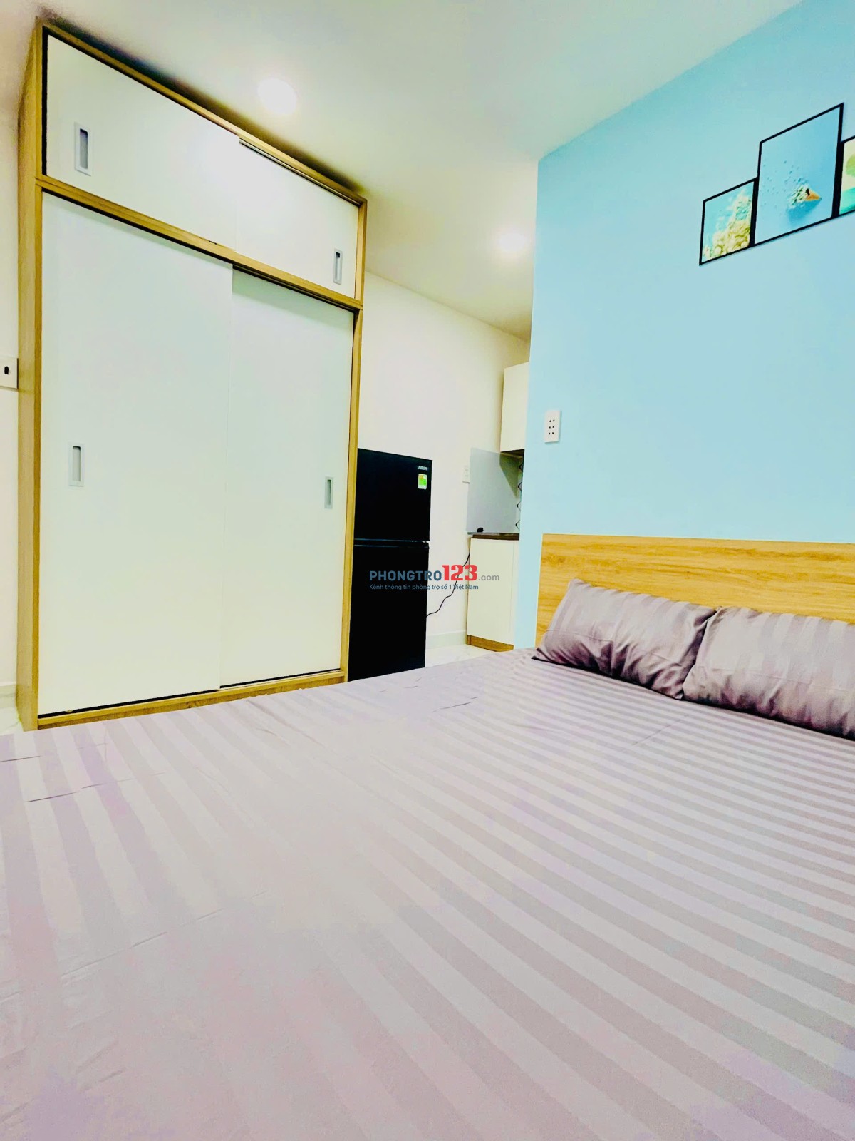 Phòng Studio đủ nội thất siêu rộng - 79 Hồ Bá Kiện Q. 10 (Gần CV Lê Thị Riêng)