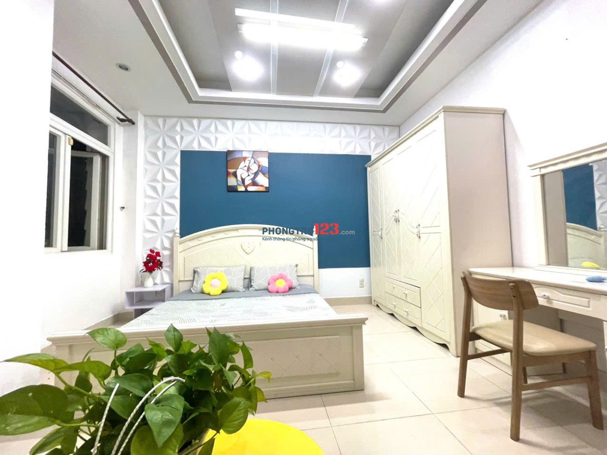CHO THUÊ CĂN HỘ HUỲNH VĂN BÁNH, PHÚ NHUẬN – FULL NỘI THẤT, BỒN TẮM RIÊNG, BAN CÔNG, GẦN SÂN BAY