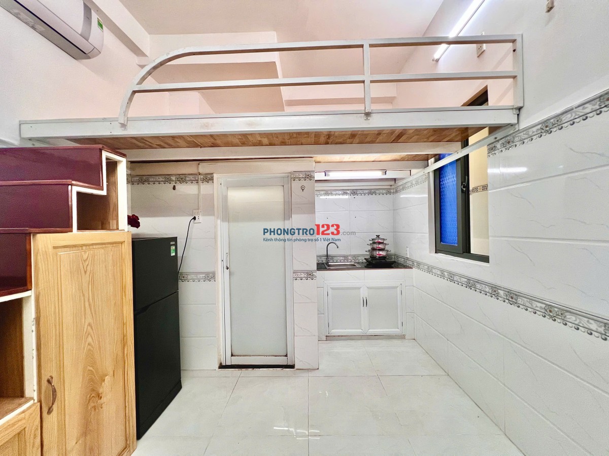 PHÒNG 25M2 FULL TIỆN NGHI KHUÔNG VIỆT GẦN ÂU CƠ