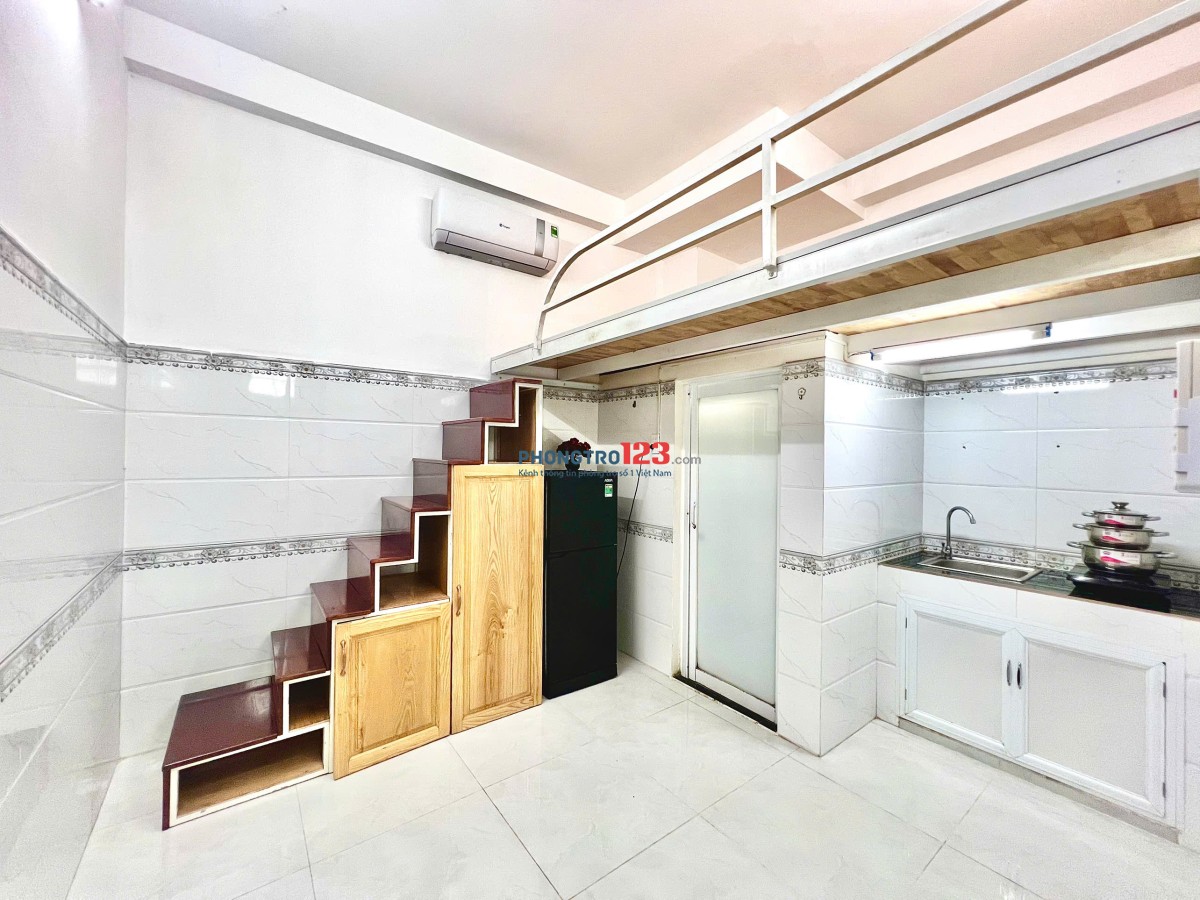 PHÒNG 25M2 FULL TIỆN NGHI KHUÔNG VIỆT GẦN ÂU CƠ