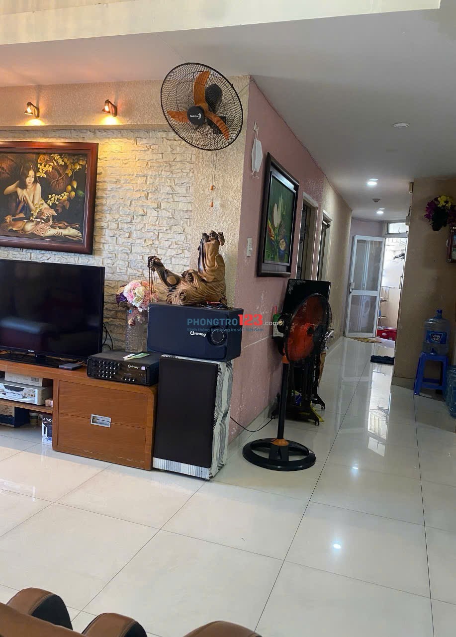 CHO THUÊ CĂN HỘ CC VĨNH TƯỜNG - ĐƯỜNG LỘ TẺ -Q.BÌNH TÂN - FULL NỘI THẤT - 120m2 - 3PN 2WC. 9TRIỆU/TH