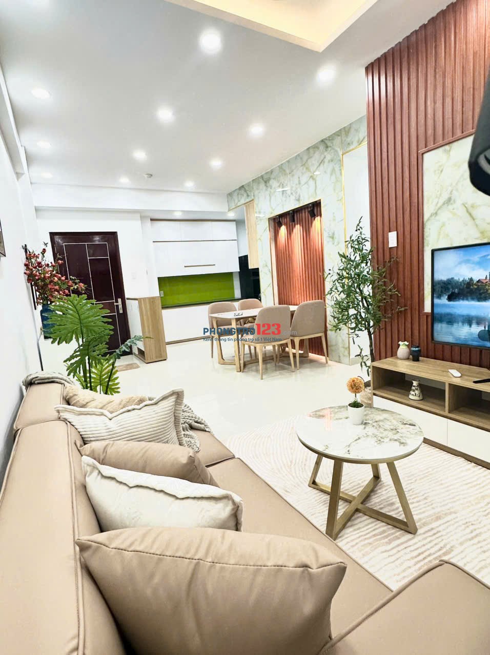 Thuê căn hộ Golden Mansion – 67m² – 2PN – Full NT xịn – Giá chỉ 17tr/tháng!