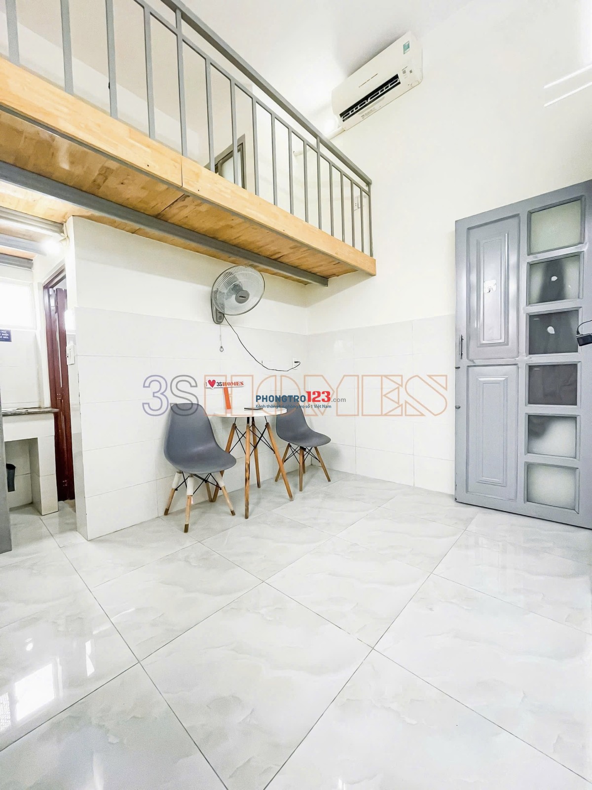 DUPLEX Full Nội Thất - Gác Cao 1m8 Không Đụng Đầu