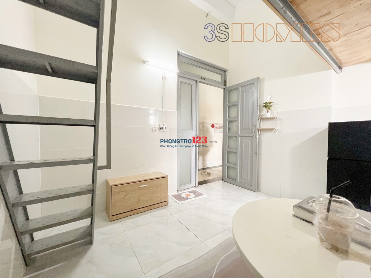 DUPLEX Full Nội Thất - Gác Cao 1m8 Không Đụng Đầu