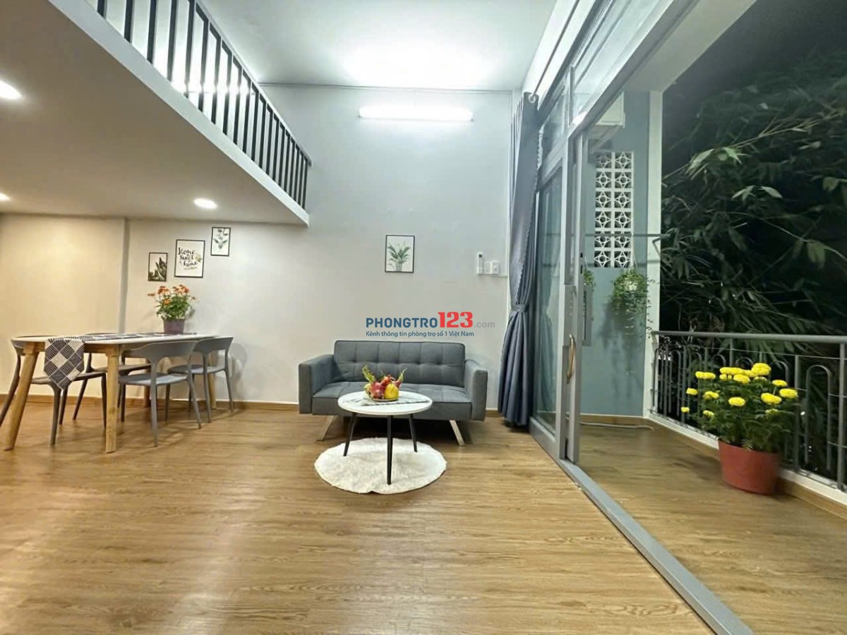 Căn hộ Duplex | Full nội thất | Có ban công | Gần Đầm Sen & Sân bay Tân Sơn Nhất