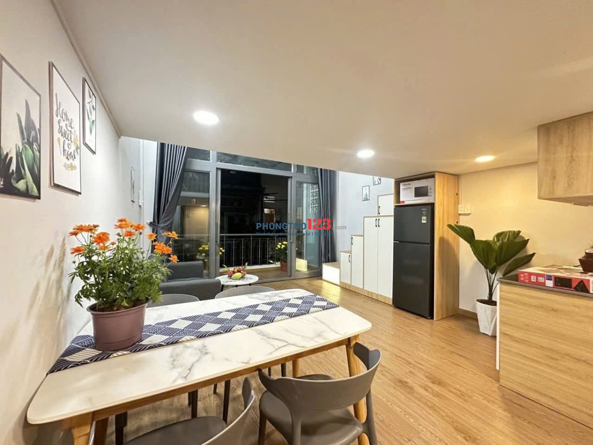 Căn hộ Duplex | Full nội thất | Có ban công | Gần Đầm Sen & Sân bay Tân Sơn Nhất