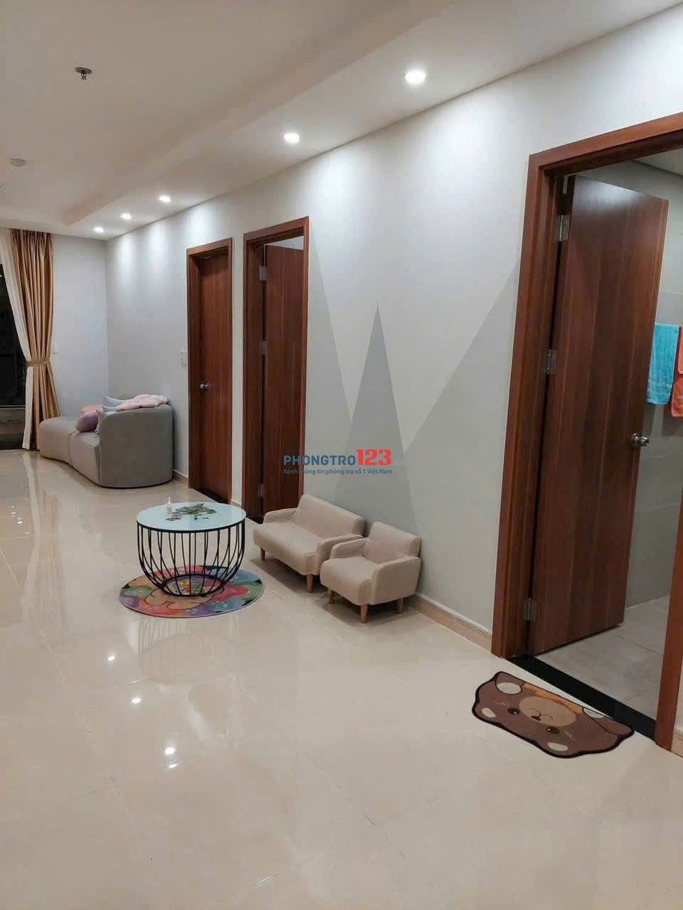 Chung cư Sunny, Phạm Văn Đồng, GV: 75m2, 2p ngủ, full nội thất, 12tr5