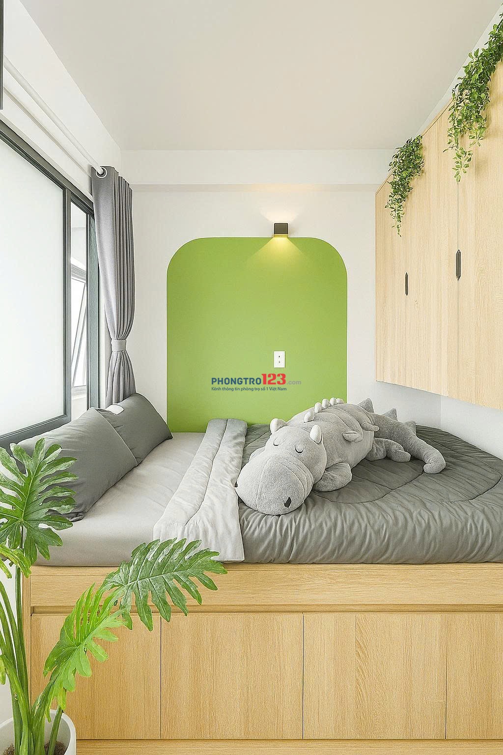 Studio nhỏ gọn thoáng mát – Huỳnh Văn Nghệ, P15, Tân Bình (gần sân bay Tân Sơn Nhất, Etown Cộng Hòa)