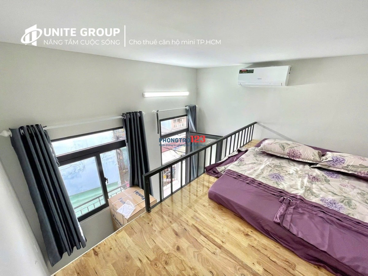 Căn Hộ Duplex Full Nội Thất, Ban Công Rộng Thoáng Gần Chợ Bà Chiểu