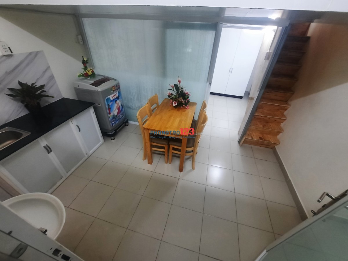 PHÒNG TRỌ 2 PHÒNG NGỦ, ĐẦY ĐỦ NỘI THẤT, CẠNH CHỢ HOÀNG HOA THÁM, KHU BÀU CÁT, ETOWN. CỘNG HOÀ