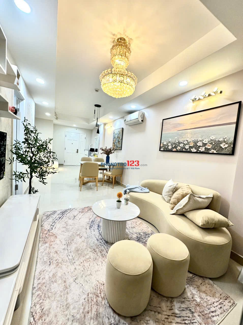 Thuê căn hộ Golden Mansion – 67m² – 2PN – Full NT xịn – Giá chỉ 17tr/tháng!