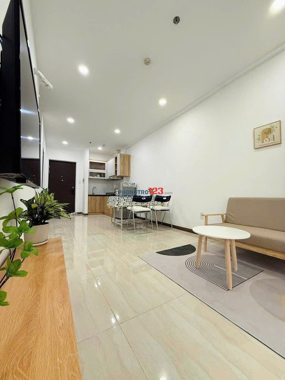 Cao ốc Phú Nhuận, 20 Hoàng Minh Giám, PN: 80m2, 2p ngủ,Nt, 12tr/th