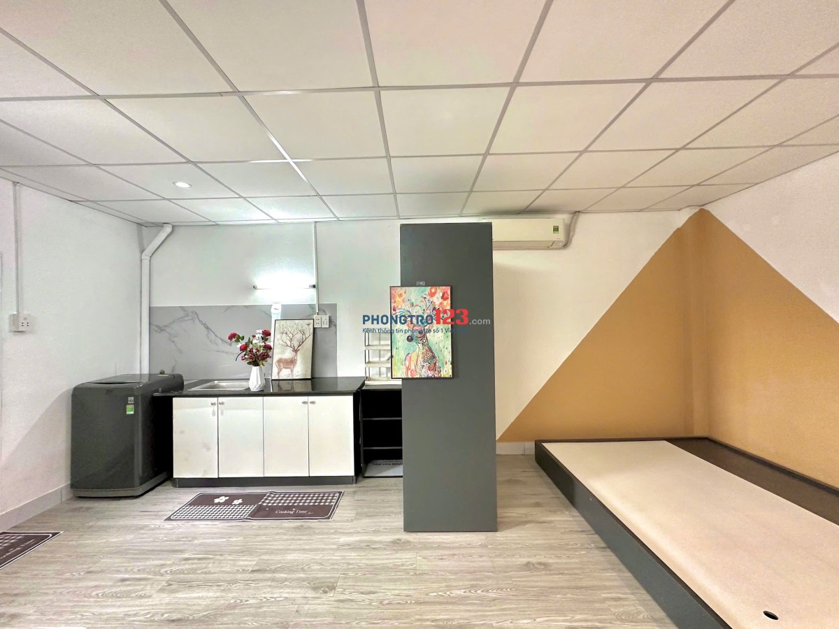 CHÍNH CHỦ cho thuê phòng studio fulll nội thất tại Gò vấp rộng rãi thoáng mát không chung chủ