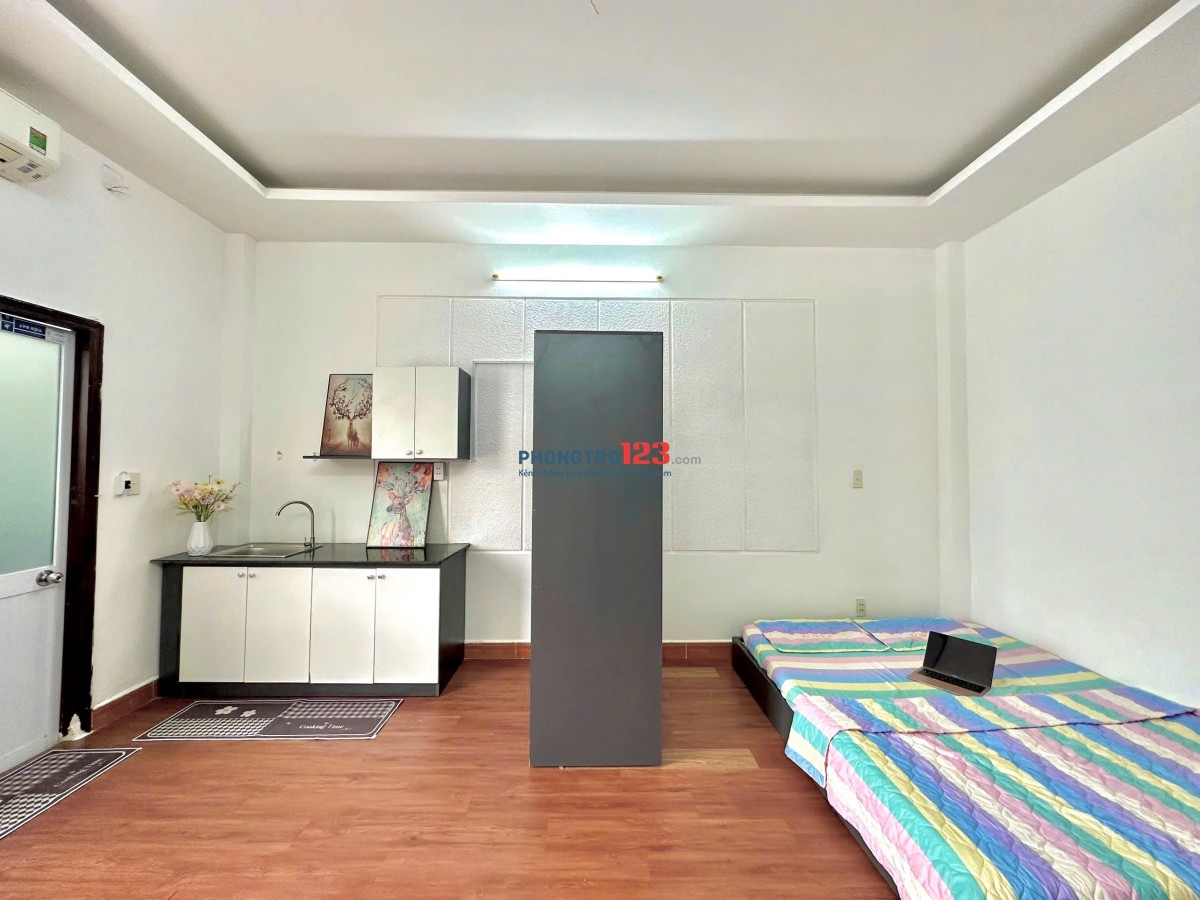 CHÍNH CHỦ cho thuê phòng studio fulll nội thất tại Gò vấp rộng rãi thoáng mát không chung chủ