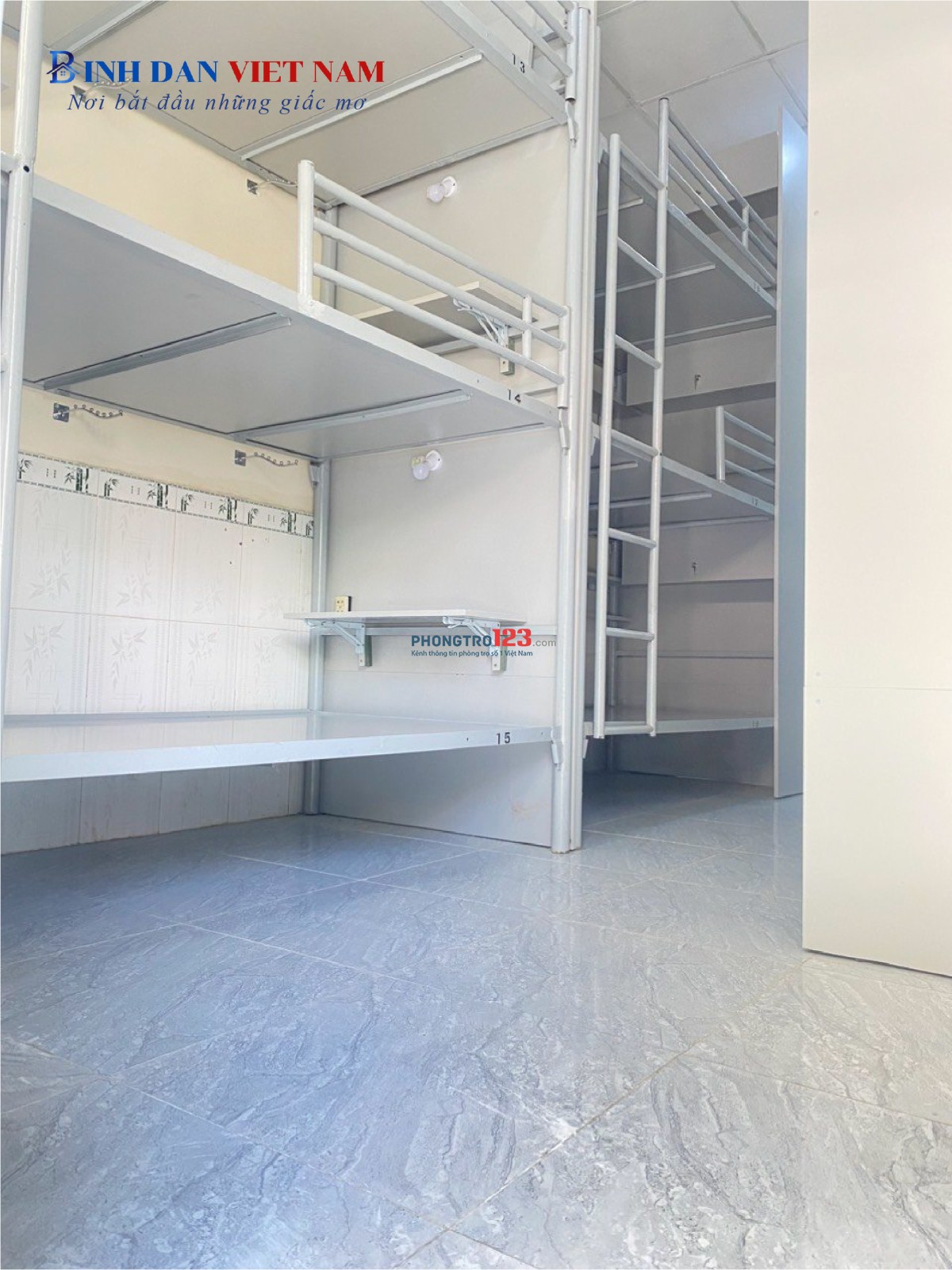 PHÒNG KÝ TÚC XÁ GIÁ RẺ TỪ 650K/THÁNG - AN TOÀN, TIỆN NGHI