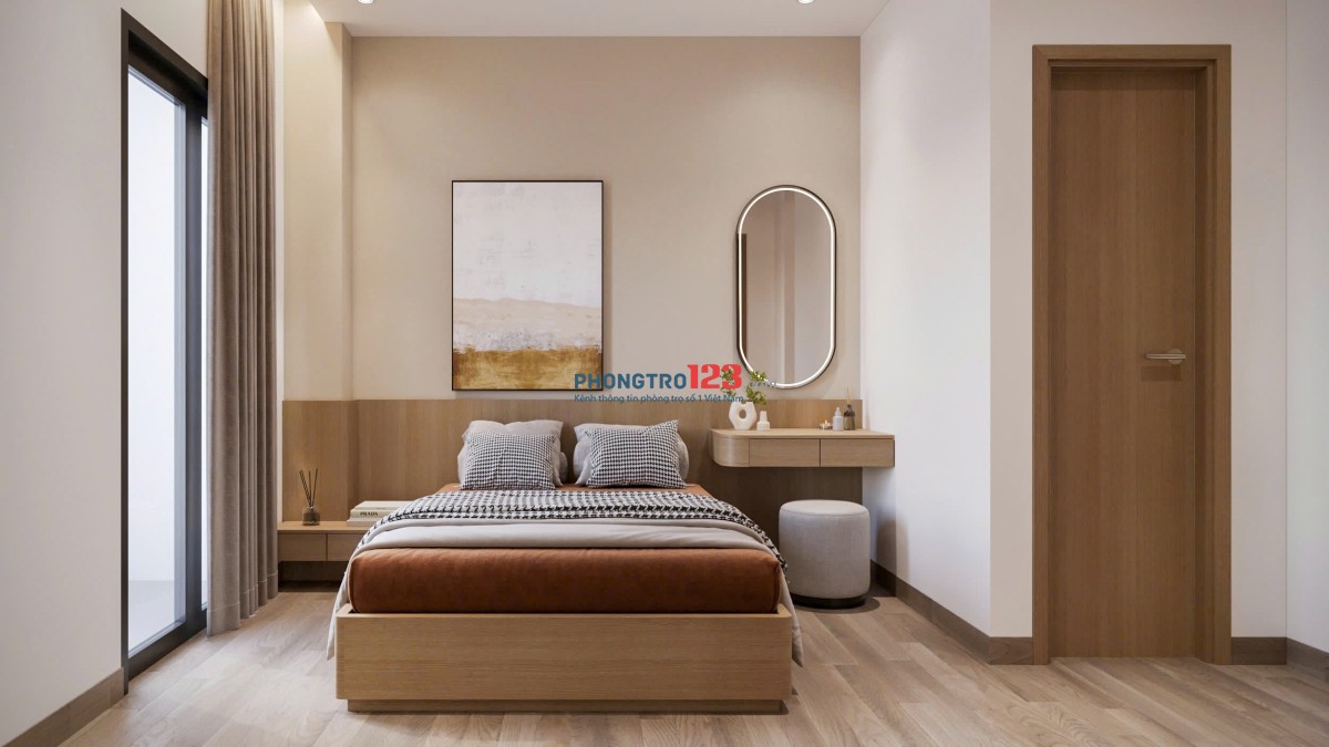 PHÒNG FULL NỘI THẤT CỬA SỔ LỚN ĐÓN NẮNG Ở BÌNH THẠNH GẦN CHỢ BÀ CHIỂU GIÁP Q3 - LH: 0334 998 413