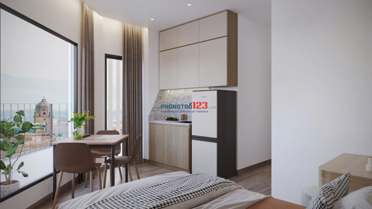 PHÒNG FULL NỘI THẤT CỬA SỔ LỚN ĐÓN NẮNG Ở BÌNH THẠNH GẦN CHỢ BÀ CHIỂU GIÁP Q3 - LH: 0334 998 413