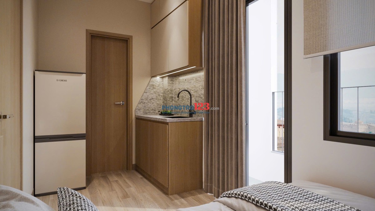 PHÒNG FULL NỘI THẤT CỬA SỔ LỚN ĐÓN NẮNG Ở BÌNH THẠNH GẦN CHỢ BÀ CHIỂU GIÁP Q3 - LH: 0334 998 413