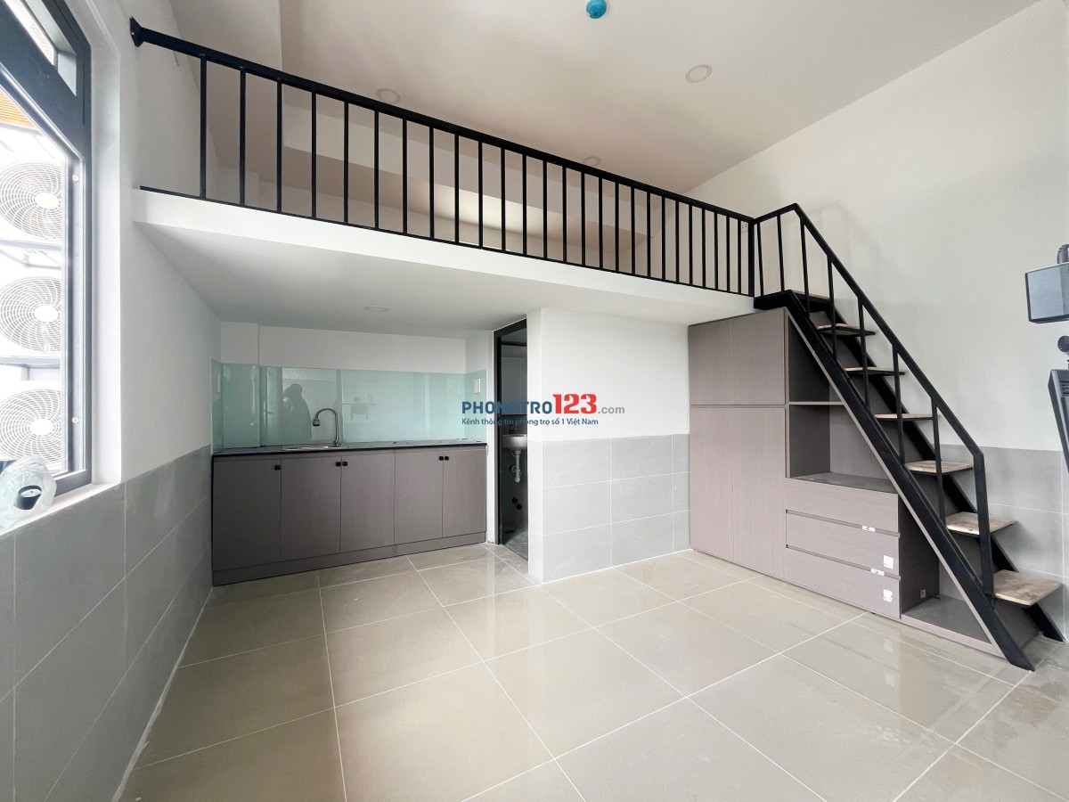 CHO THUÊ PHÒNG DUPLEX BAN MỚI XÂY CỬA SỔ THOÁNG NGAY ĐẶNG VĂN BI, XA LỘ HÀ NỘI, NGÃ 4 THỦ ĐỨC