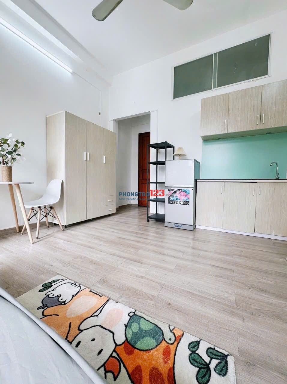 CHO THUÊ PHÒNG TRỌ QUẬN 3, 35M2, ĐƯỜNG NGUYỄN THIỆN THUẬT GẦN CHỢ BÀN CỜ