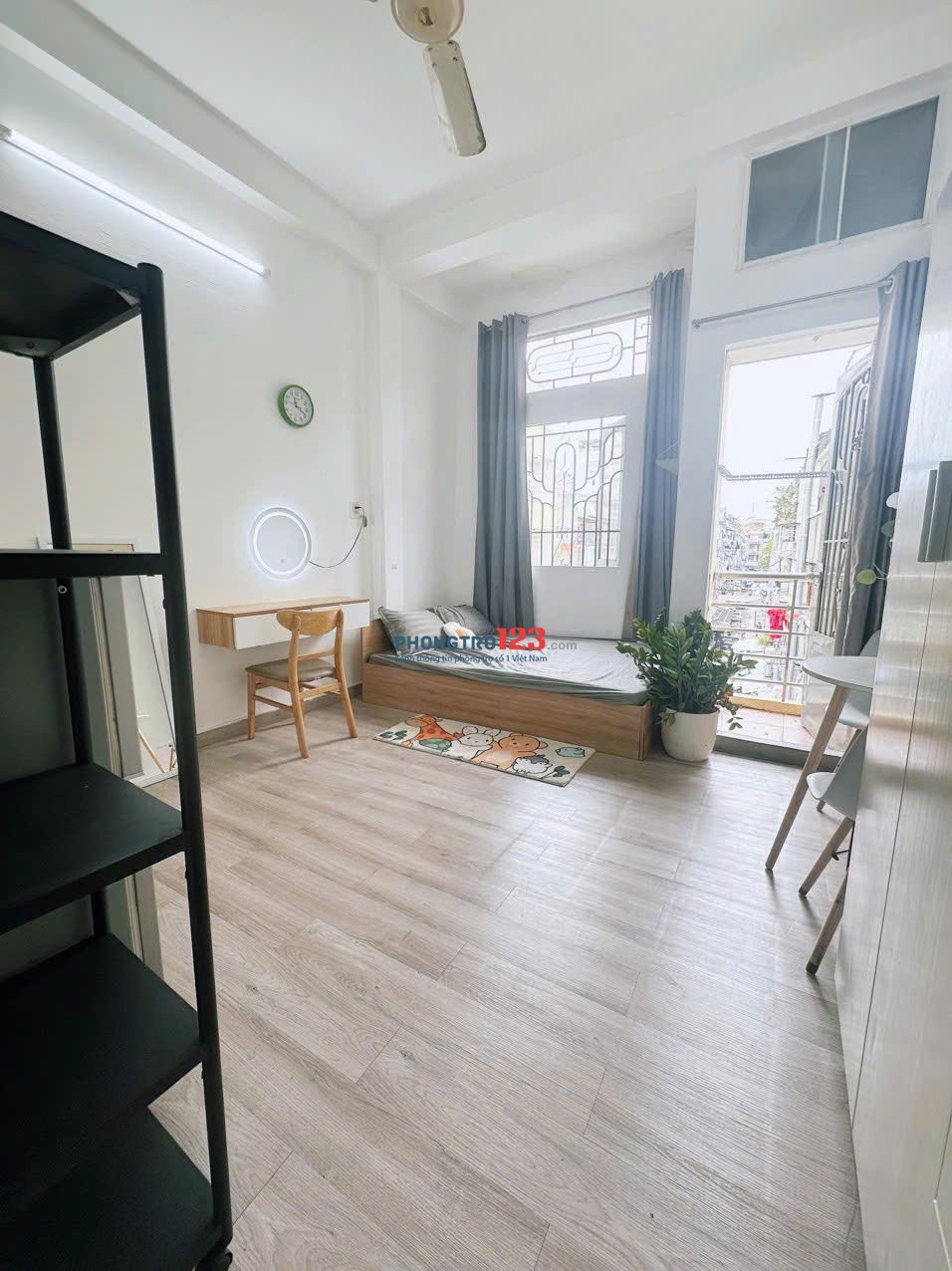 CHO THUÊ PHÒNG TRỌ QUẬN 3, 35M2, ĐƯỜNG NGUYỄN THIỆN THUẬT GẦN CHỢ BÀN CỜ