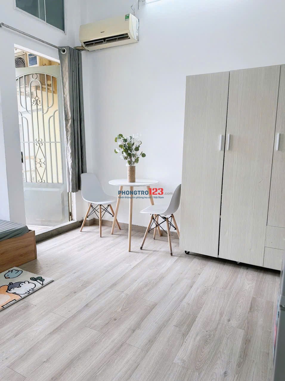 CHO THUÊ PHÒNG TRỌ QUẬN 3, 35M2, ĐƯỜNG NGUYỄN THIỆN THUẬT GẦN CHỢ BÀN CỜ