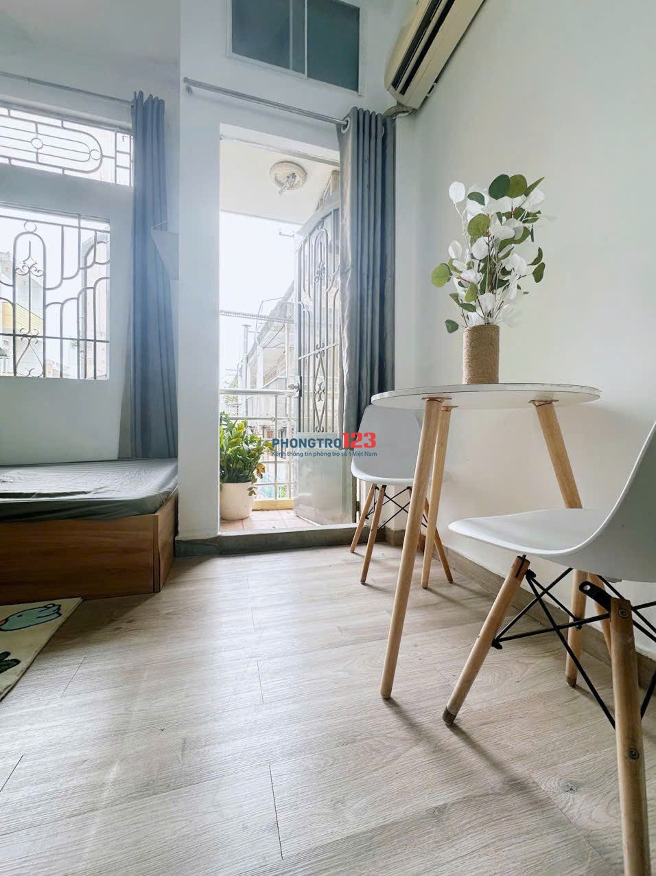 CHO THUÊ PHÒNG TRỌ QUẬN 3, 35M2, ĐƯỜNG NGUYỄN THIỆN THUẬT GẦN CHỢ BÀN CỜ