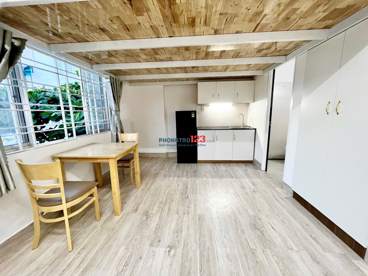 Cho Thuê Phòng Bình Thạnh Có Gác, Siêu Thoáng ở được 3-4 người_Gần Văn Lang, IUH, Ngã tư hàng xanh