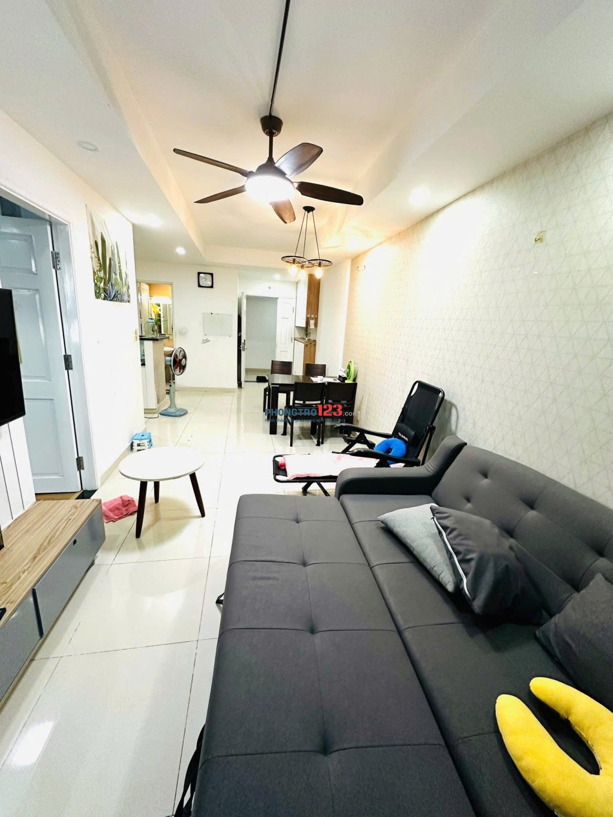 C/c Hà Đô, Nguyễn Văn Công, Gò Vấp: 80m2, 2p ngủ,NT, 12tr/th.